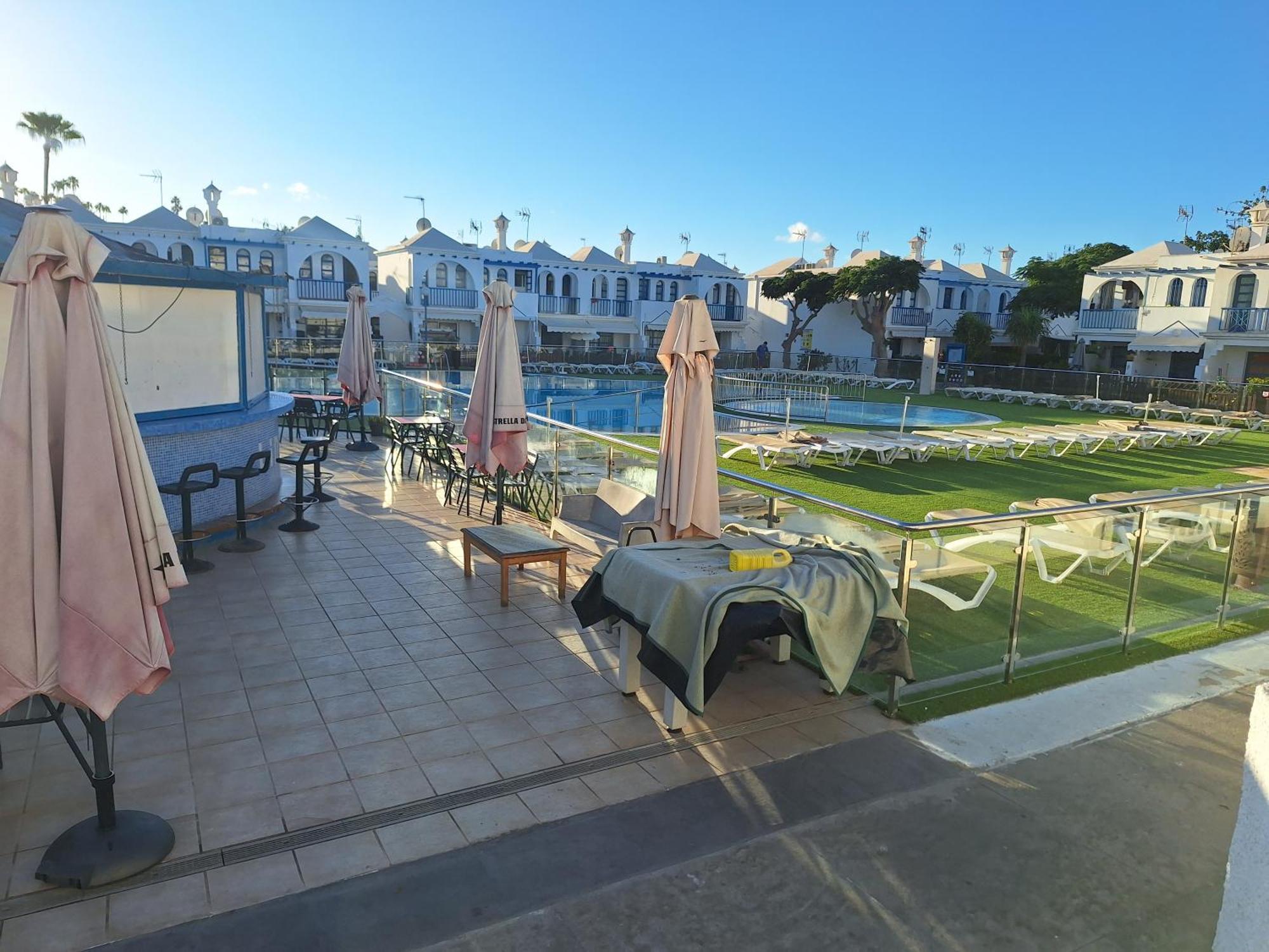 Poolfront Bungalow Playa del Inglés Exteriör bild